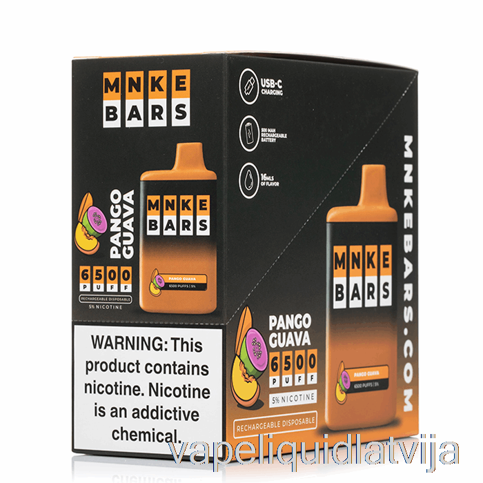 Mnke Bars 6500 Vienreizējās Lietošanas (5 Iepakojumu) Vape šķidrums